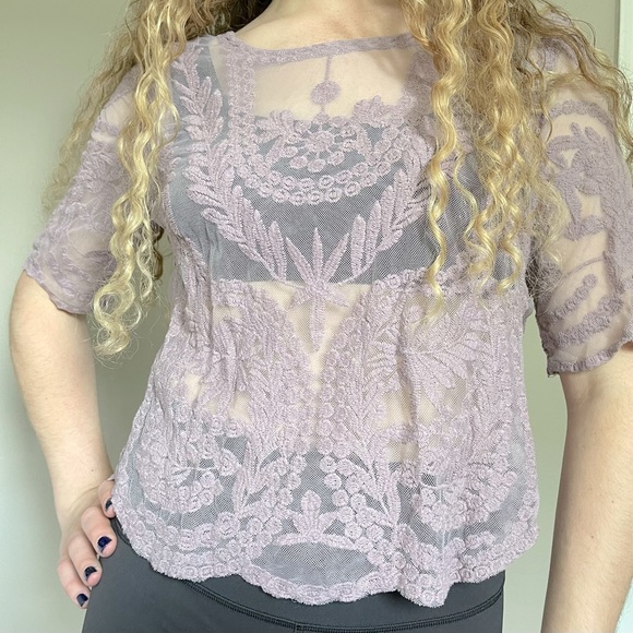 Boho sheer top - Picture 2 of 5
